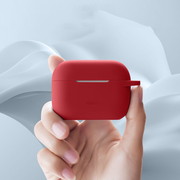ESR AirPods Pro Bounce Series Case Red (4894240097861) APPLE AIRPODS ESR ESR AirPods Pro Bounce Series Case Red (4894240097861) - Image 2
