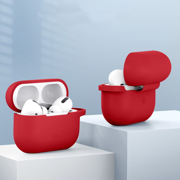 ESR AirPods Pro Bounce Series Case Red (4894240097861) APPLE AIRPODS ESR ESR AirPods Pro Bounce Series Case Red (4894240097861) - Image 5