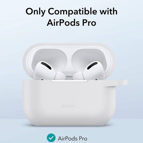 Alternative view of ESR AirPods Pro Bounce Series Case White (4894240105153)