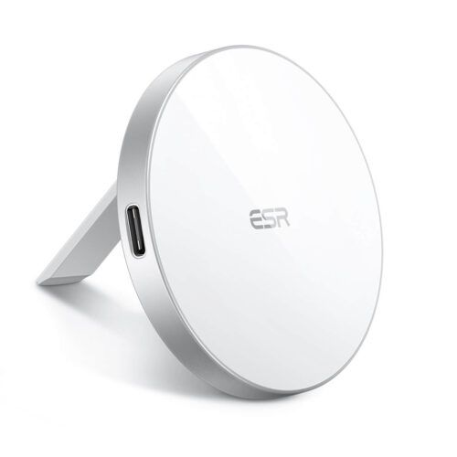 ESR HaloLock MagSafe Kickstand Magnetic Charger White