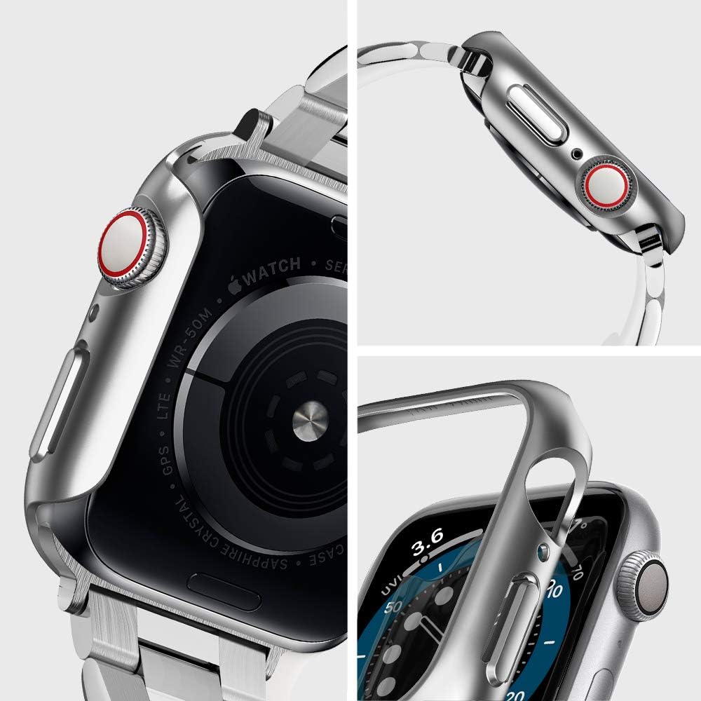 Θήκη Spigen Thin Fit Graphite Apple Watch 44mm APPLE WATCH Spigen Θήκη Spigen Thin Fit Graphite Apple Watch 44mm - Image 7