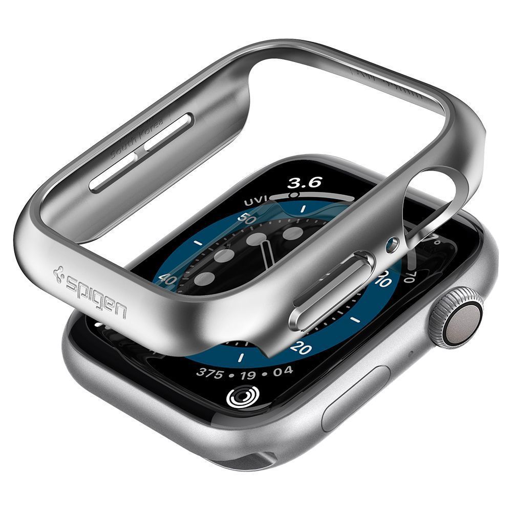 Θήκη Spigen Thin Fit Graphite Apple Watch 44mm APPLE WATCH Spigen Θήκη Spigen Thin Fit Graphite Apple Watch 44mm