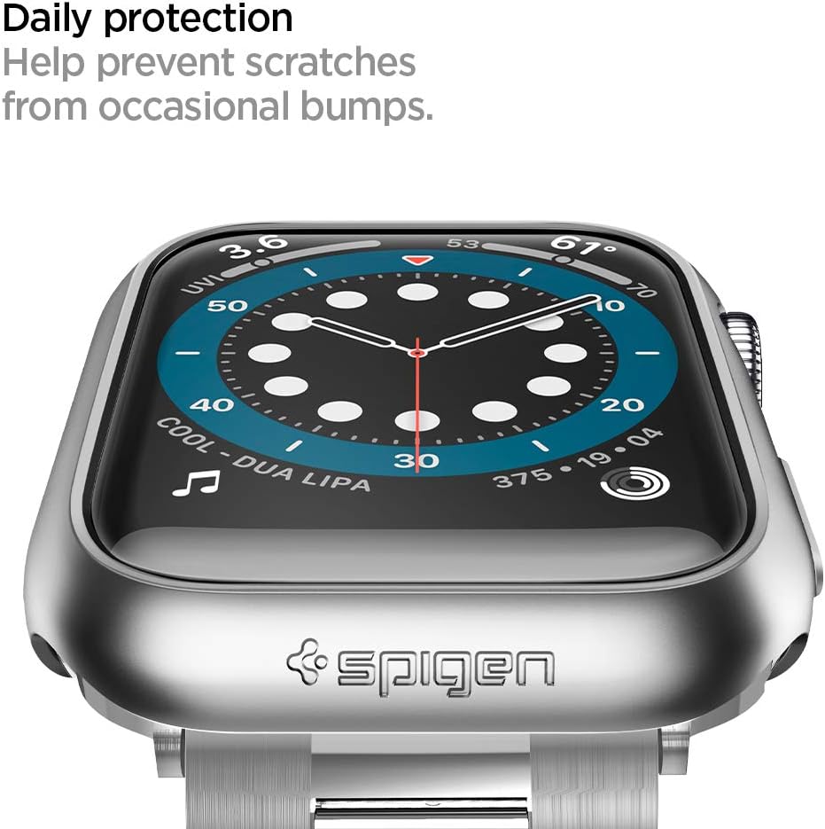 Θήκη Spigen Thin Fit Graphite Apple Watch 44mm APPLE WATCH Spigen Θήκη Spigen Thin Fit Graphite Apple Watch 44mm - Image 6