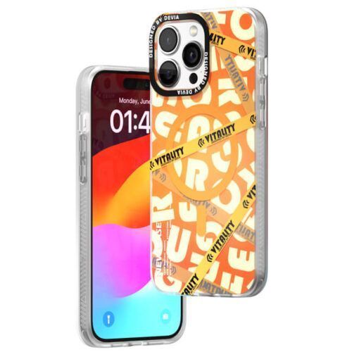 Θήκη Devia Triple Series Orange iPhone 15 Pro ΘΗΚΕΣ devia Θήκη Devia Triple Series Orange iPhone 15 Pro