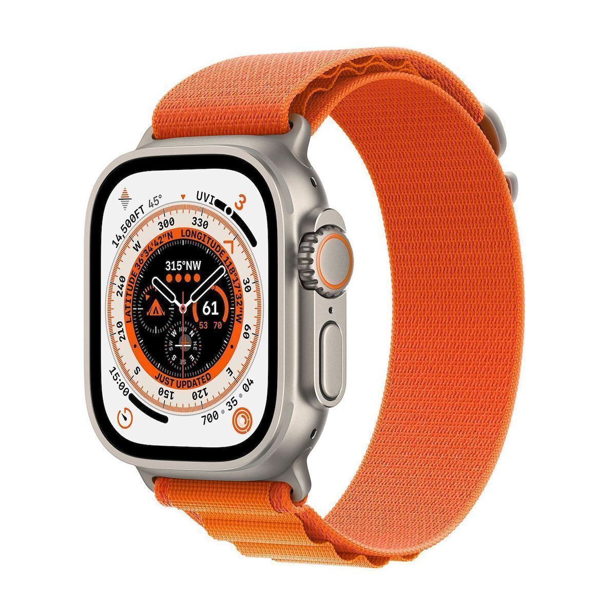 WiWU Alpine Nylon Loop Band Orange Apple Watch 38/40/41/42mm Series 10 2024 APPLE WATCH WIWU WiWU Alpine Nylon Loop Band Orange Apple Watch 38/40/41/42mm Series 10 2024