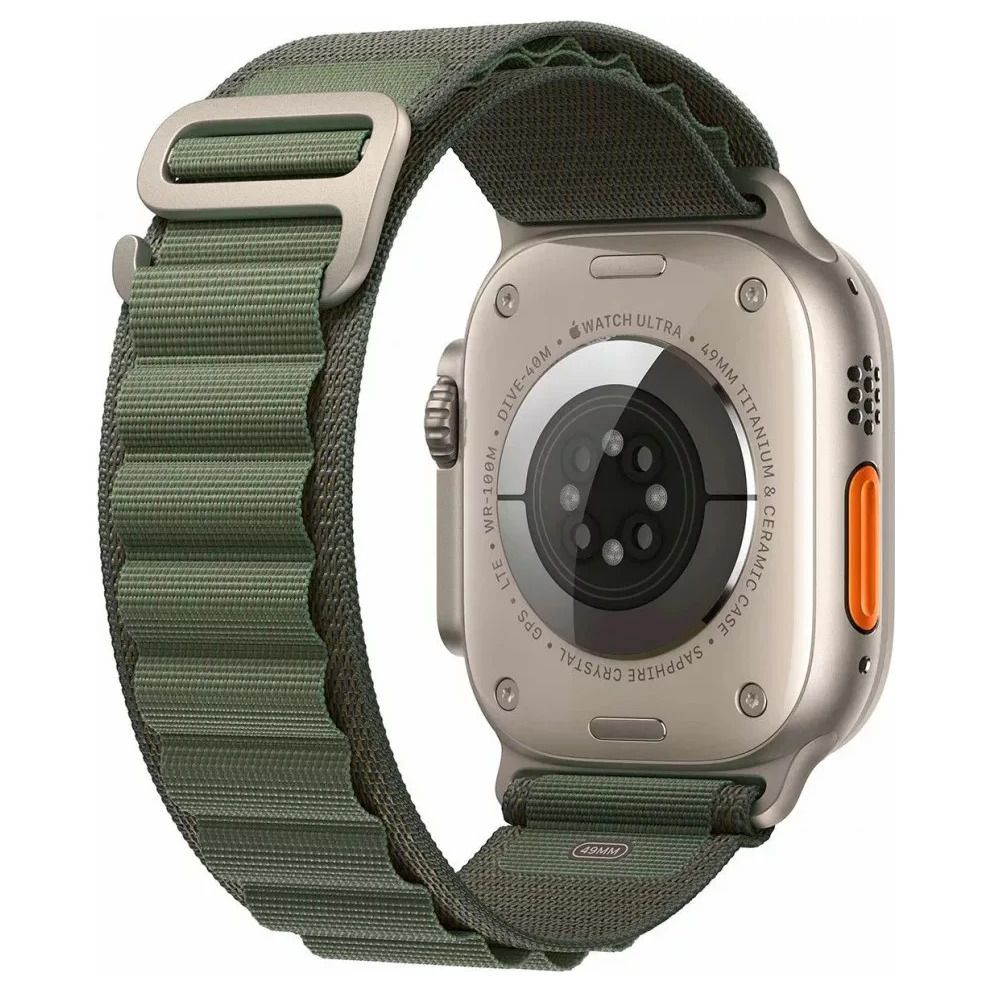 WiWU Alpine Nylon Loop Band Green Apple Watch 38/40/41/42mm Series 10 2024 APPLE WATCH WIWU WiWU Alpine Nylon Loop Band Green Apple Watch 38/40/41/42mm Series 10 2024 - Image 3