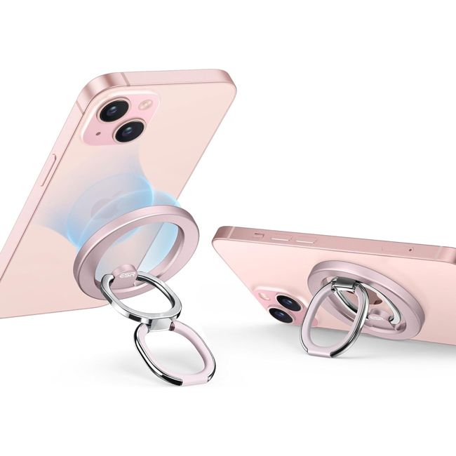 ESR HaloLock MagSafe Ring Stand Pastel Pink MAGSAFE GADGETS ESR ESR HaloLock MagSafe Ring Stand Pastel Pink