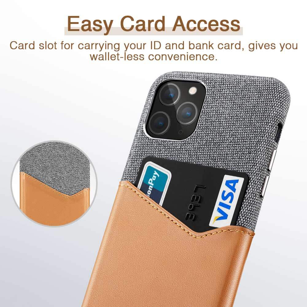 ESR iPhone 11 Pro Metro Wallet Case Brown ΘΗΚΕΣ ESR ESR iPhone 11 Pro Metro Wallet Case Brown - Image 11