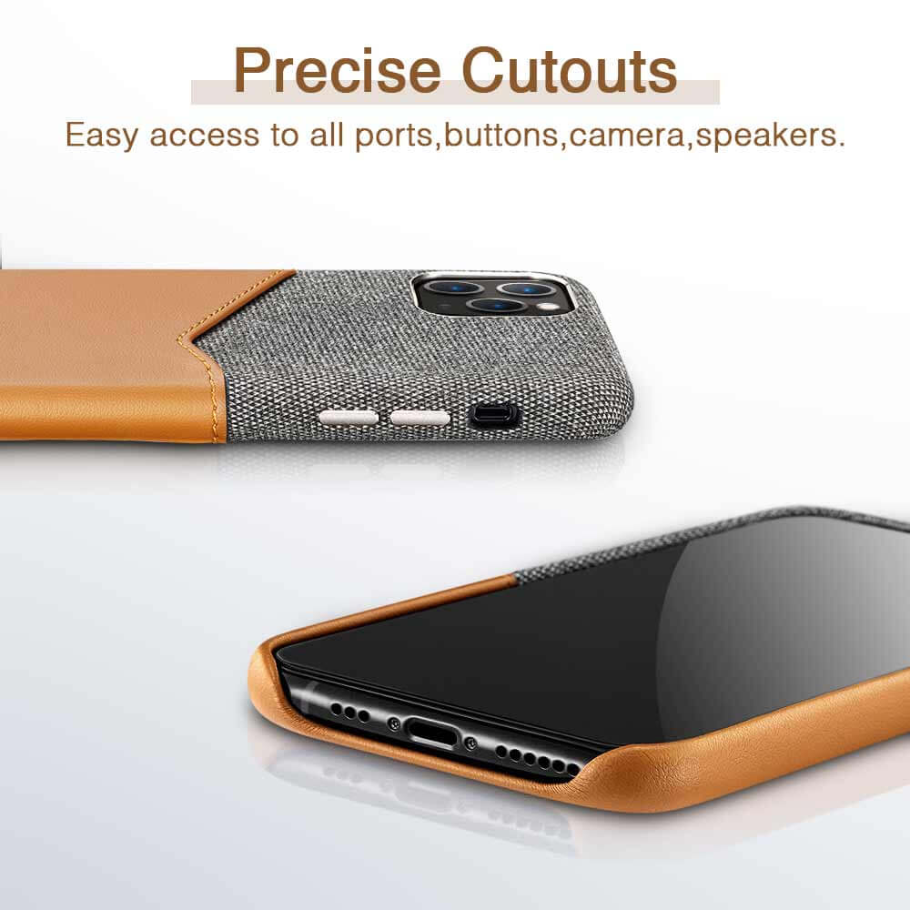 ESR iPhone 11 Pro Metro Wallet Case Brown ΘΗΚΕΣ ESR ESR iPhone 11 Pro Metro Wallet Case Brown - Image 5
