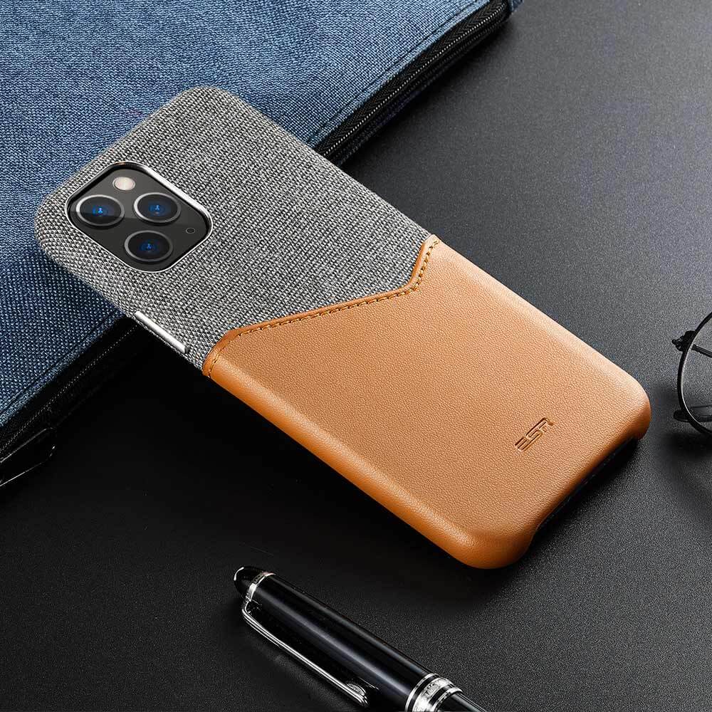 ESR iPhone 11 Pro Metro Wallet Case Brown ΘΗΚΕΣ ESR ESR iPhone 11 Pro Metro Wallet Case Brown - Image 3