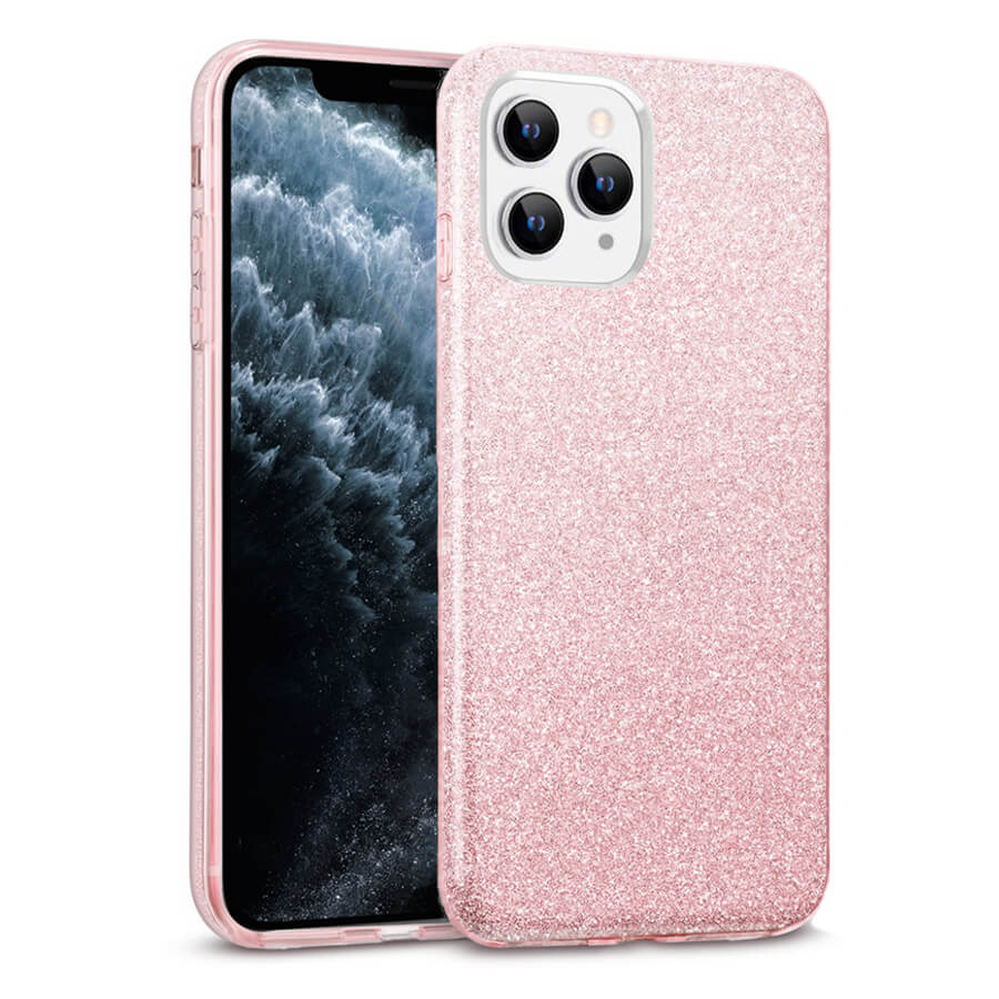 Hybrid Strass Pink Case iPhone 11 Pro Max ΘΗΚΕΣ Forcell Hybrid Strass Pink Case iPhone 11 Pro Max - Image 3