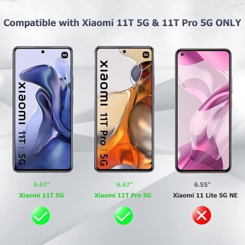 Alternative view of Book Elegance Case Black Xiaomi 11T / 11T Pro