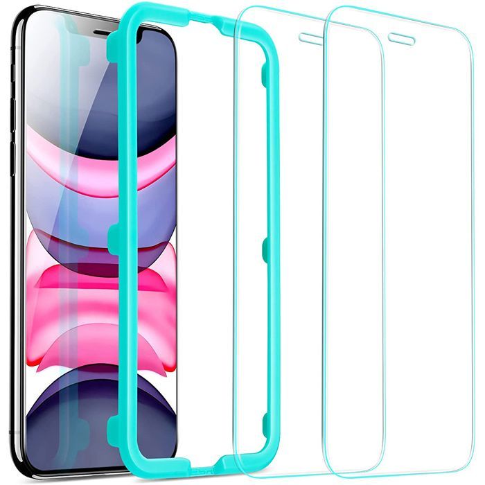 (2-Pack) ESR Premium Quality Tempered Glass iPhone 11/XR (With Easy Installation Frame) ΠΡΟΣΤΑΣΙΑ ΟΘΟΝΗΣ ESR (2-Pack) ESR Premium Quality Tempered Glass iPhone 11/XR (With Easy Installation Frame)