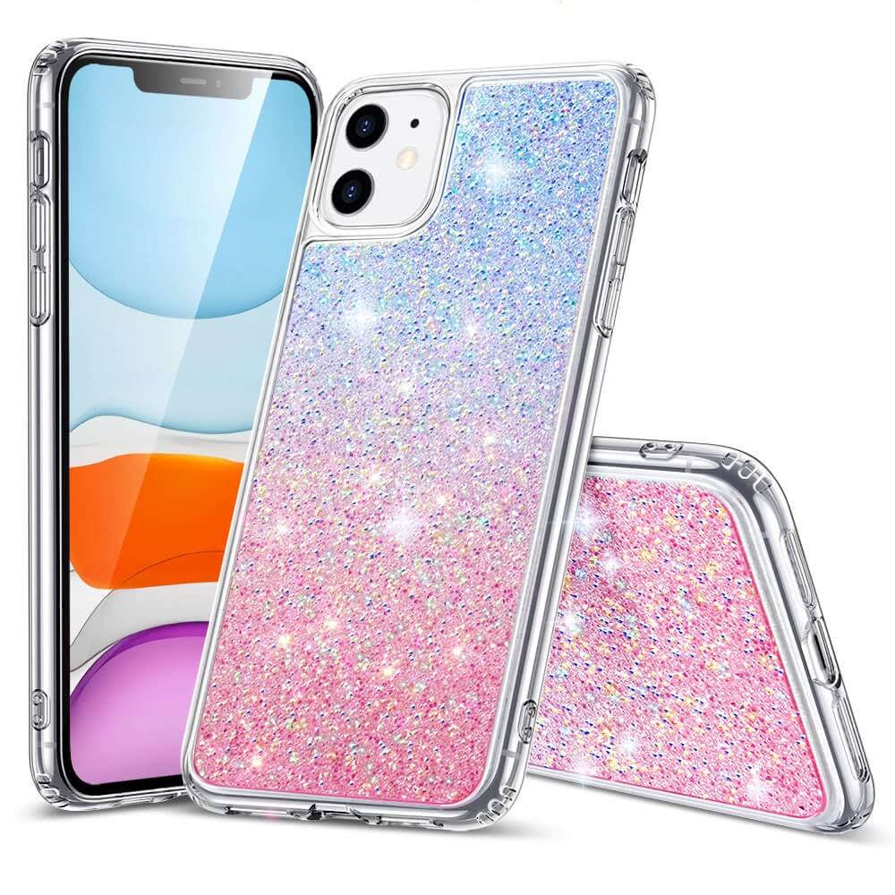 ESR Glamour Crystal Glitter Case Red Blue iPhone 11 STOCK OFFERS ESR ESR Glamour Crystal Glitter Case Red Blue iPhone 11