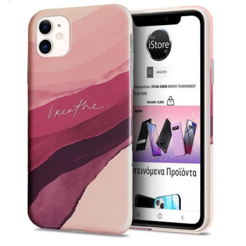 Alternative view of Nature Series Silicone Case Breathe iPhone 11