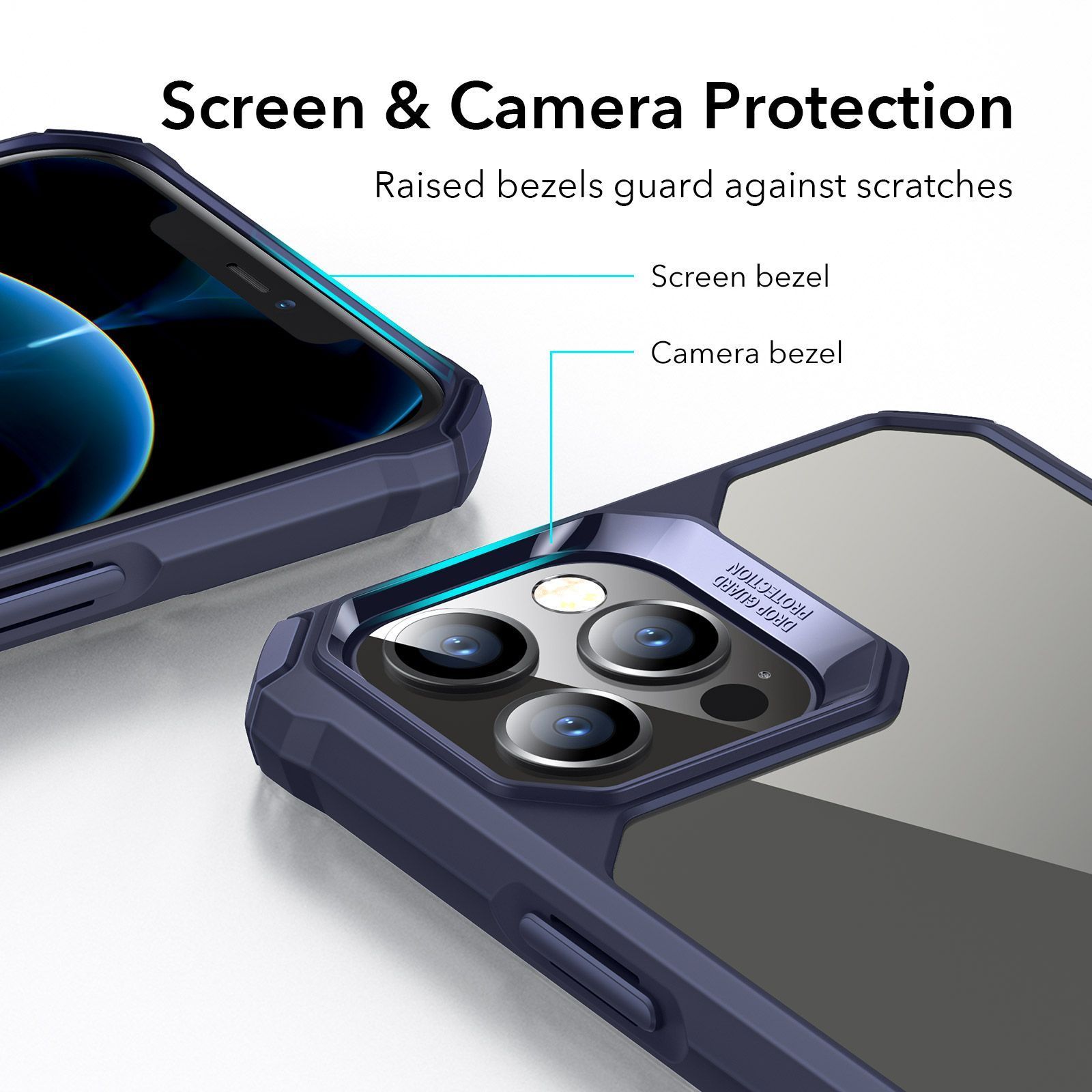 ESR iPhone 12/12 Pro Air Armor Clear Blue (4894240121962) ΘΗΚΕΣ ESR ESR iPhone 12/12 Pro Air Armor Clear Blue (4894240121962) - Image 6
