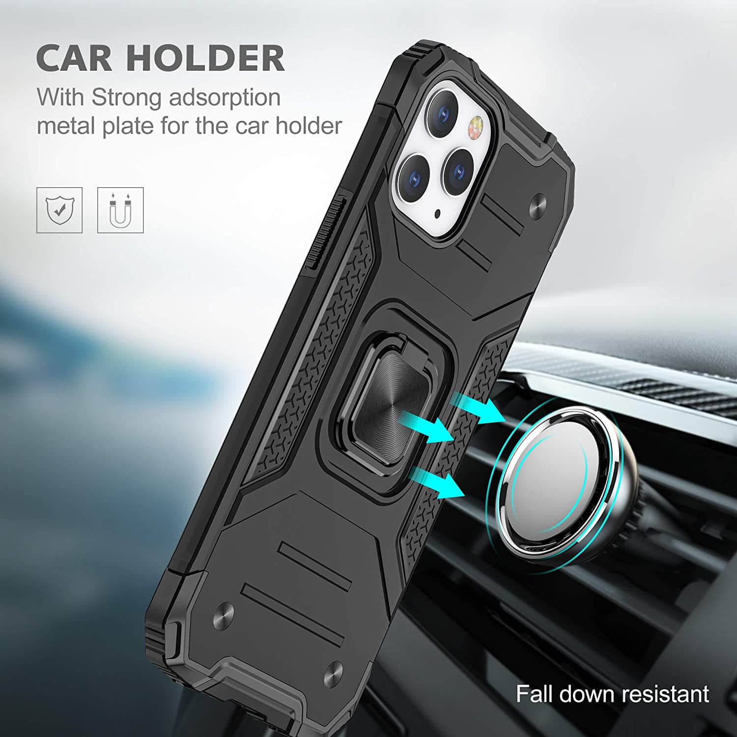 Armor Ringstand Case Rose Gold iPhone 14 Pro STOCK OFFERS OEM Armor Ringstand Case Rose Gold iPhone 14 Pro - Image 7