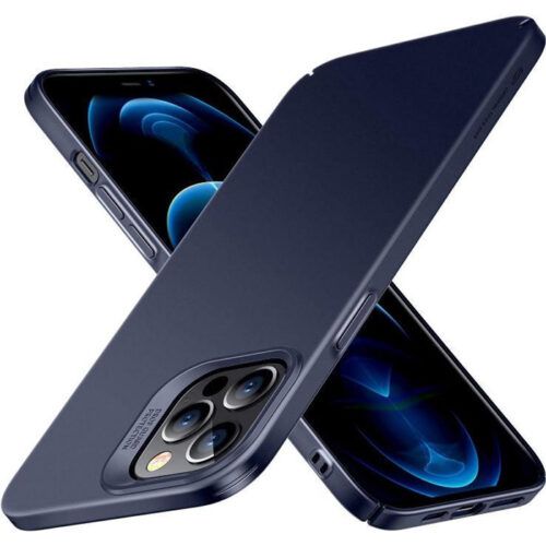 Alternative view of ESR iPhone 12/12 Pro Appro Liquid Shield Hard Case Blue