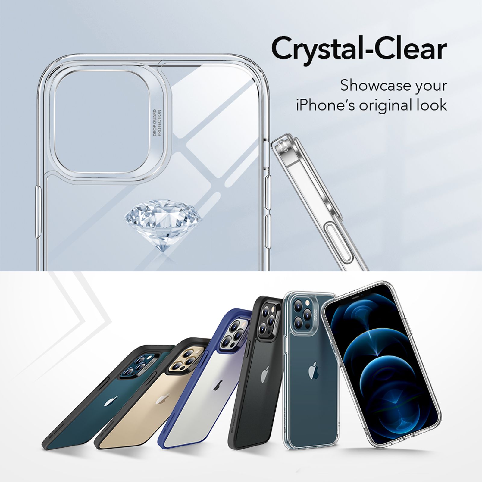 ESR iPhone 12/12 Pro Classic Hybrid Clear (4894240121795) ΘΗΚΕΣ ESR ESR iPhone 12/12 Pro Classic Hybrid Clear (4894240121795) - Image 7