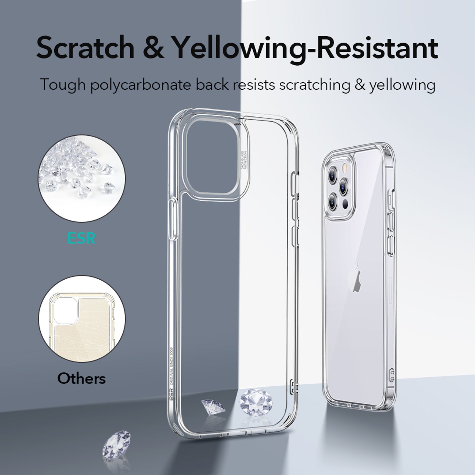 ESR iPhone 12/12 Pro Classic Hybrid Clear (4894240121795) ΘΗΚΕΣ ESR ESR iPhone 12/12 Pro Classic Hybrid Clear (4894240121795) - Image 3