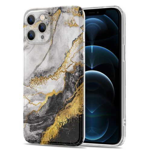 iPhone 12 Pro Soft Case Marble Stone