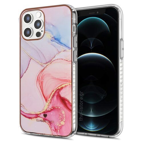 Glossy Watercolor Case Pink iPhone 12 Pro Max STOCK OFFERS OEM Glossy Watercolor Case Pink iPhone 12 Pro Max