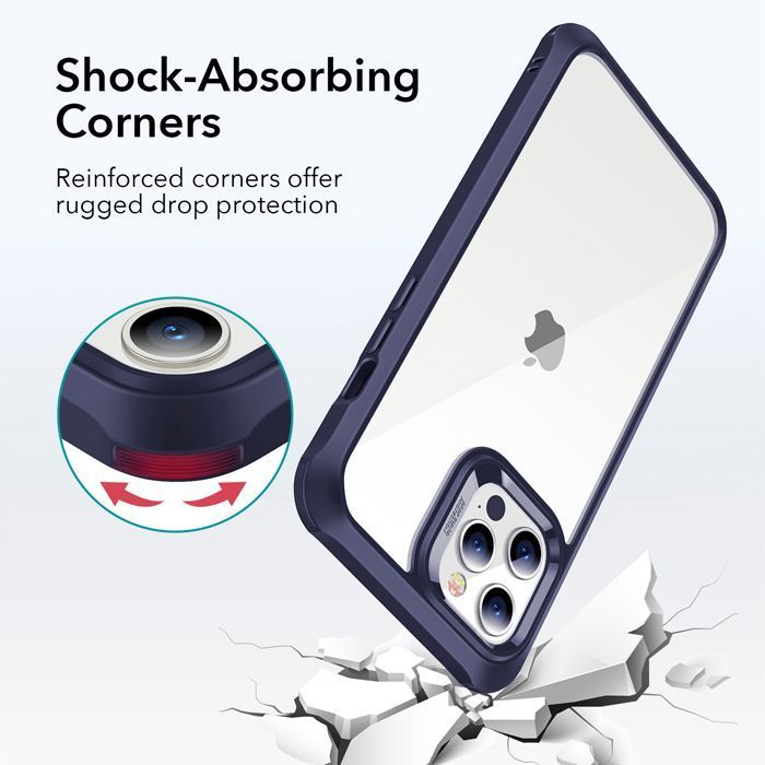 ESR iPhone 12/12 Pro Alliance 360 Case with 2 Tempered Glasses Blue ΘΗΚΕΣ ESR ESR iPhone 12/12 Pro Alliance 360 Case with 2 Tempered Glasses Blue - Image 3
