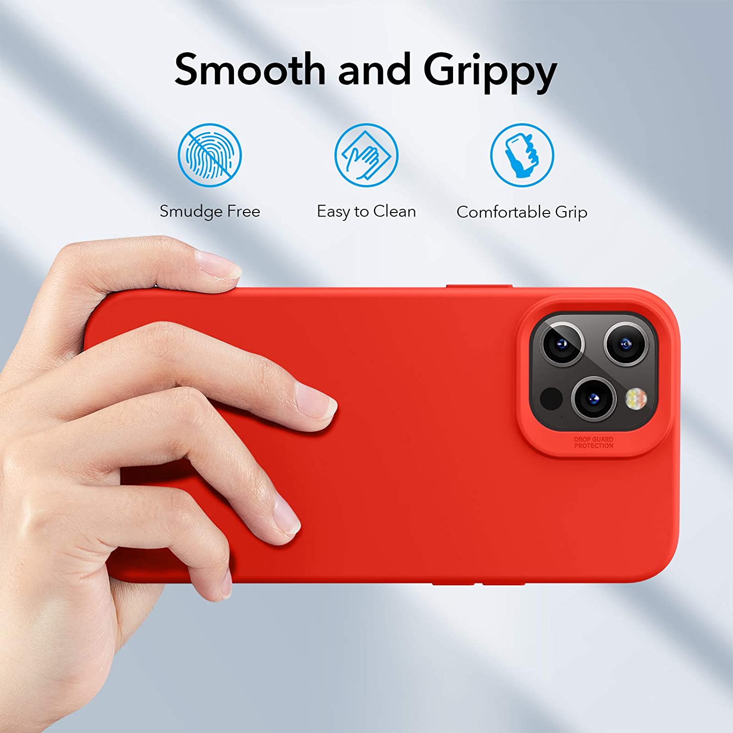 ESR iPhone 12/12 Pro Cloud Case Red ΘΗΚΕΣ ESR ESR iPhone 12/12 Pro Cloud Case Red - Image 3
