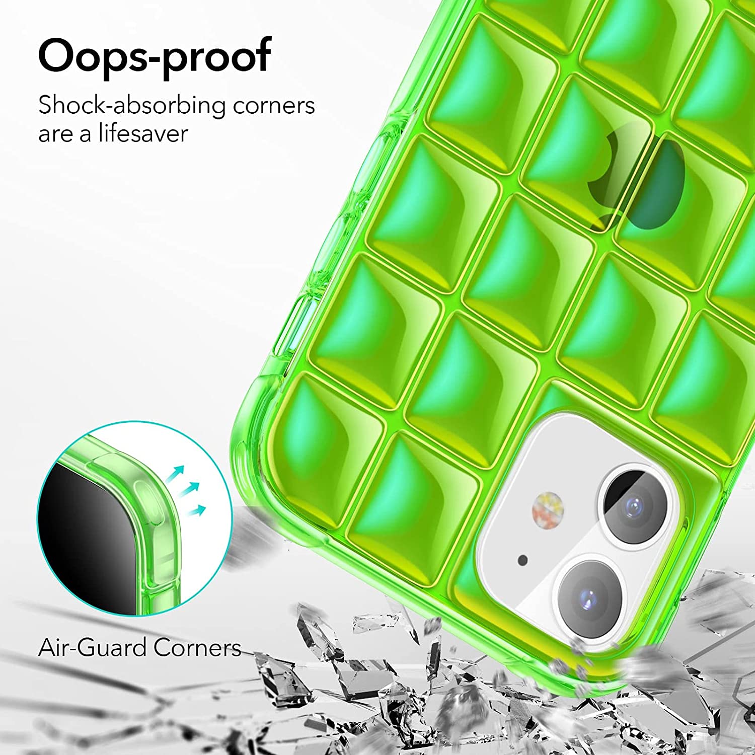 ESR iPhone 12/12 Pro Pop! Style Case Lime ΘΗΚΕΣ ESR ESR iPhone 12/12 Pro Pop! Style Case Lime - Image 8