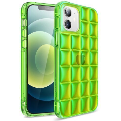 ESR iPhone 12/12 Pro Pop! Style Case Lime ΘΗΚΕΣ ESR ESR iPhone 12/12 Pro Pop! Style Case Lime
