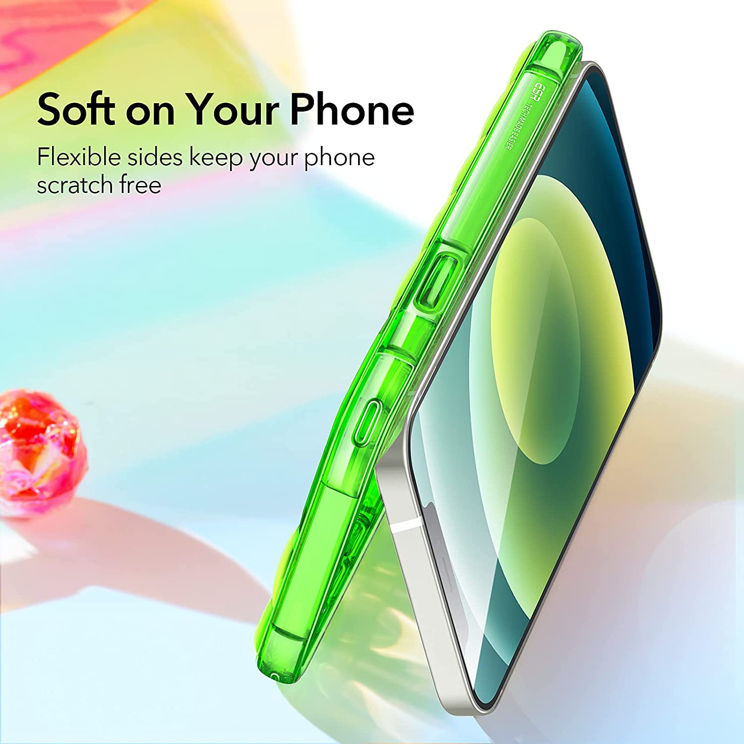 ESR iPhone 12/12 Pro Pop! Style Case Lime ΘΗΚΕΣ ESR ESR iPhone 12/12 Pro Pop! Style Case Lime - Image 6