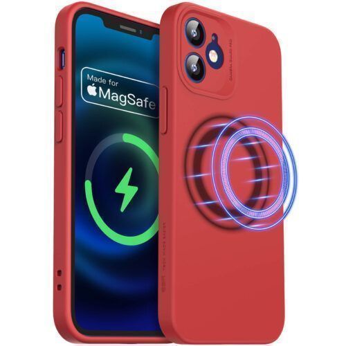 ESR iPhone 12 Cloud Case Red MagSafe Certified ΘΗΚΕΣ ESR ESR iPhone 12 Cloud Case Red MagSafe Certified