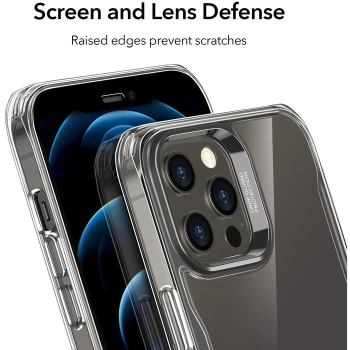 ESR iPhone 12 Pro Max Sidekick Case Clear + Tempered Glass (2-Pack With Easy Installation Frame) STOCK OFFERS ESR ESR iPhone 12 Pro Max Sidekick Case Clear + Tempered Glass (2-Pack With Easy Installation Frame) - Image 6