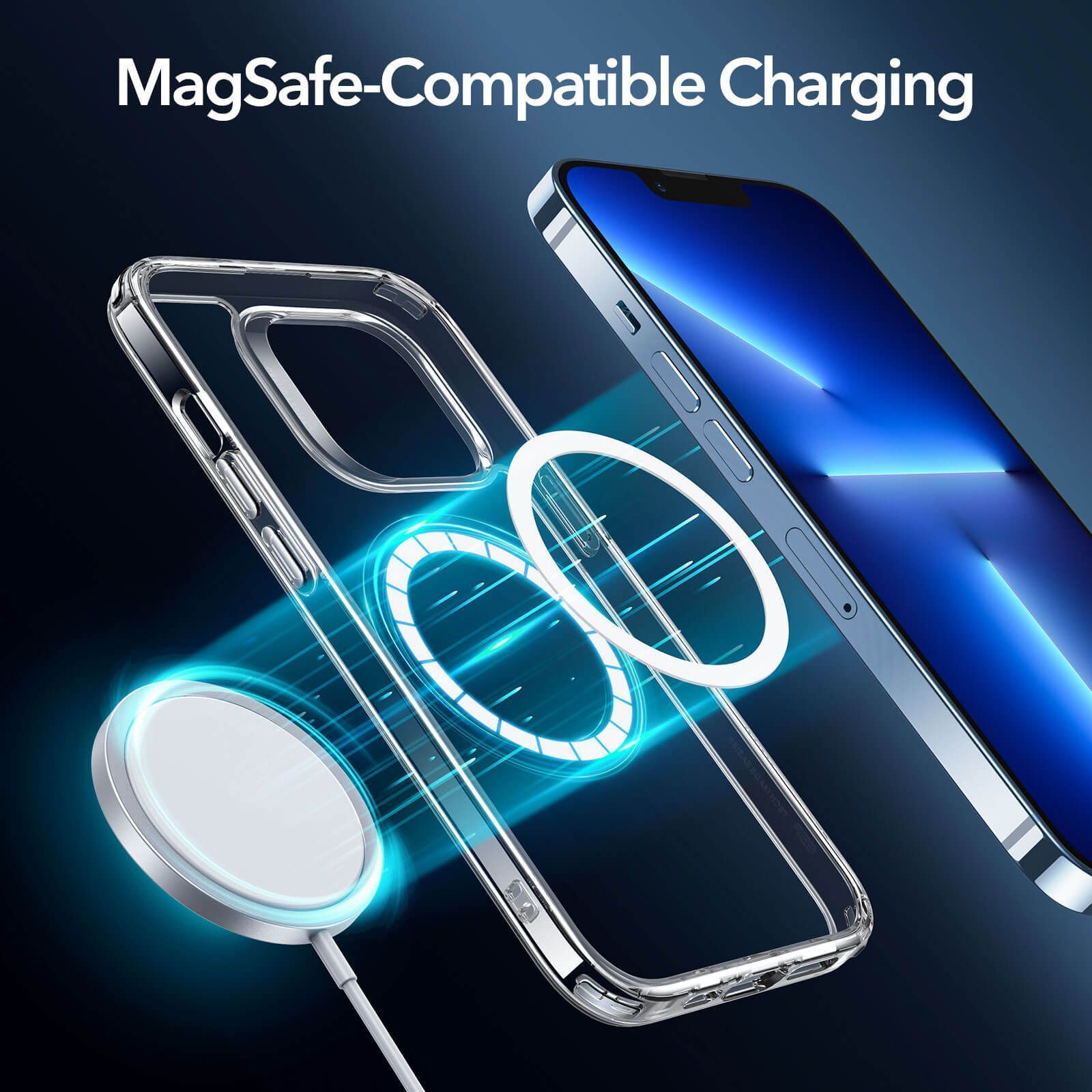 ESR iPhone 13 Pro Classic Hybrid HaloLock MagSafe Clear ΘΗΚΕΣ ESR ESR iPhone 13 Pro Classic Hybrid HaloLock MagSafe Clear - Image 2