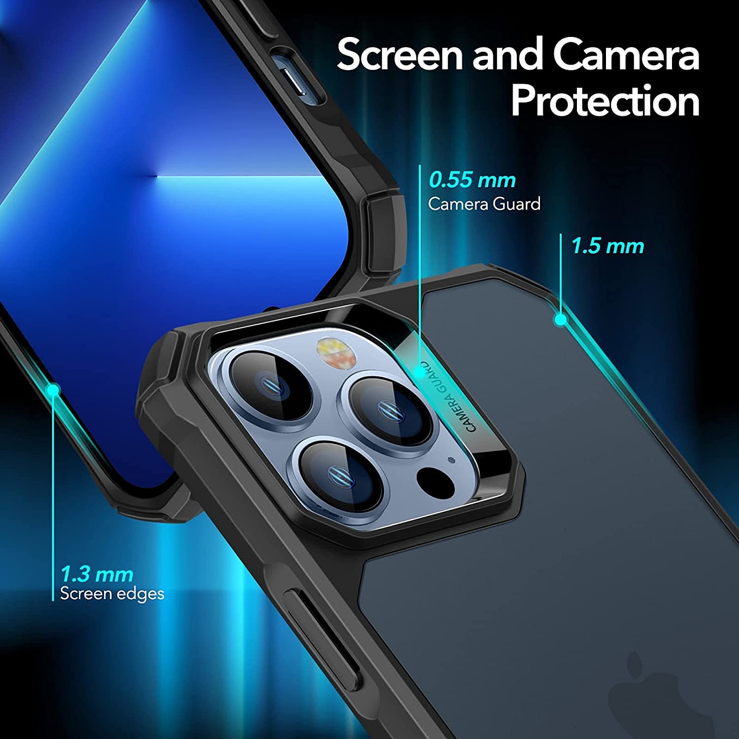 ESR iPhone 13 Pro Max Air Armor Clear Black ΘΗΚΕΣ ESR ESR iPhone 13 Pro Max Air Armor Clear Black - Image 17