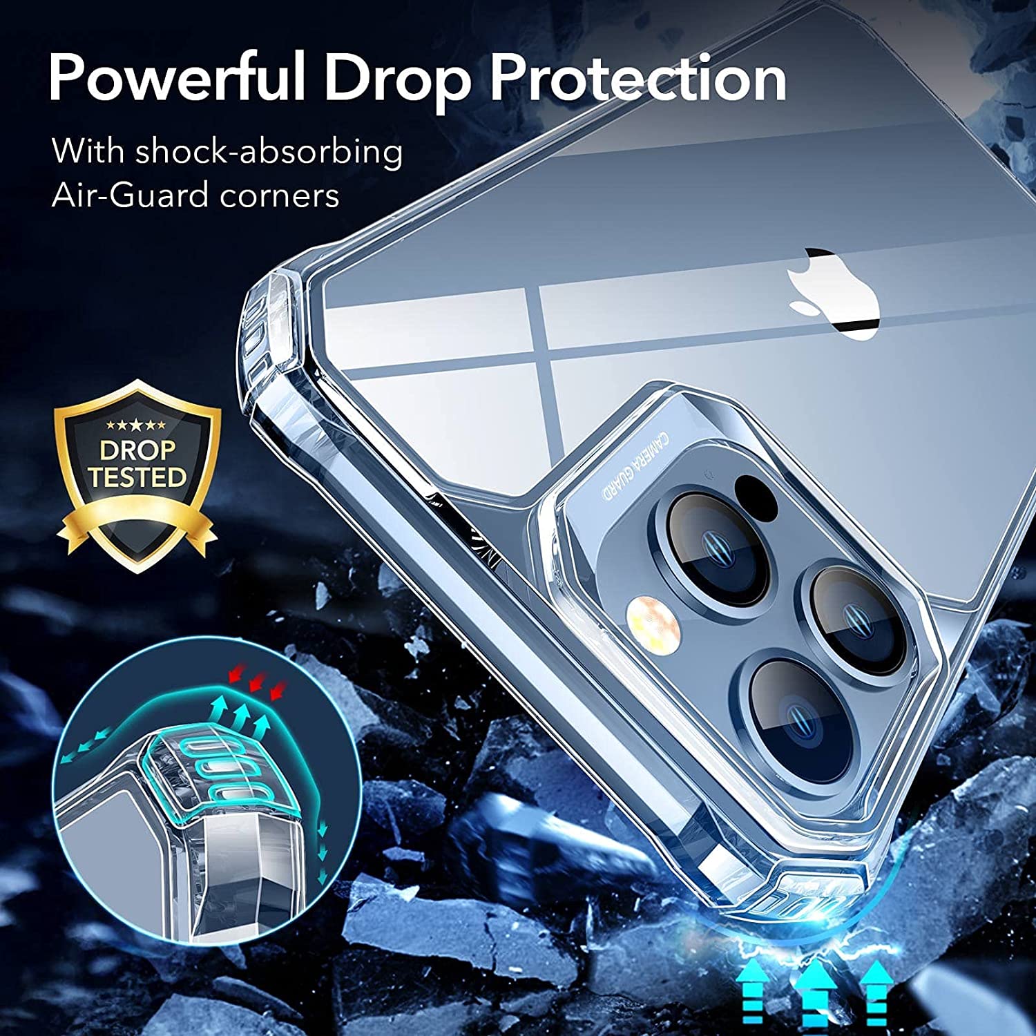 ESR iPhone 13 Pro Air Armor Clear ΘΗΚΕΣ ESR ESR iPhone 13 Pro Air Armor Clear - Image 4