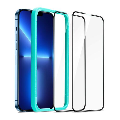 ESR Armorite™ Ultra-Tough Tempered Glass iPhone 13 Pro Max (2-Pack With Easy Installation Frame) ΠΡΟΣΤΑΣΙΑ ΟΘΟΝΗΣ ESR ESR Armorite™ Ultra-Tough Tempered Glass iPhone 13 Pro Max (2-Pack With Easy Installation Frame)