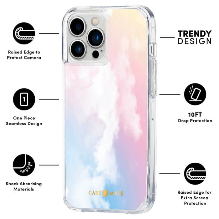 Case-Mate Tough Print Case Cloud 9 iPhone 13 Pro (CM047476) ΘΗΚΕΣ Case-Mate Case-Mate Tough Print Case Cloud 9 iPhone 13 Pro (CM047476) - Image 3