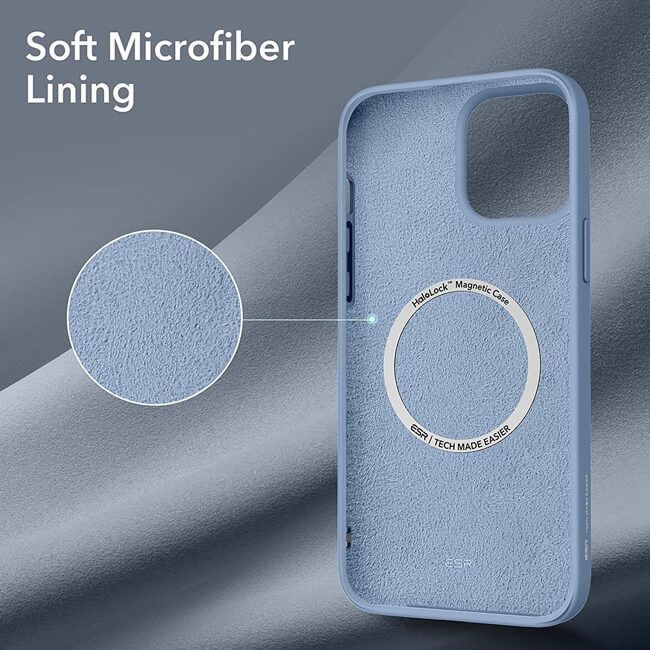 ESR iPhone 13 Pro Cloud HaloLock MagSafe Case Blue ΘΗΚΕΣ ESR ESR iPhone 13 Pro Cloud HaloLock MagSafe Case Blue - Image 3