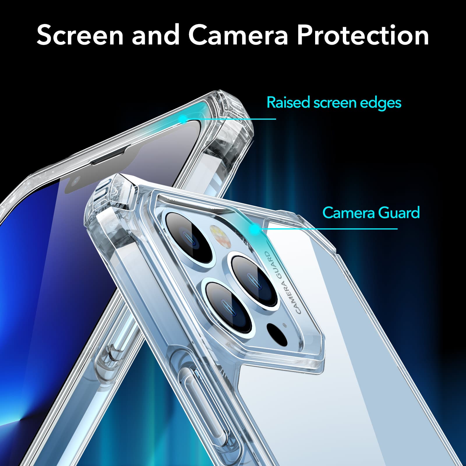 ESR iPhone 13 Pro Alliance Tough 360 Case with 2 Tempered Glasses Clear ΘΗΚΕΣ ESR ESR iPhone 13 Pro Alliance Tough 360 Case with 2 Tempered Glasses Clear - Image 6