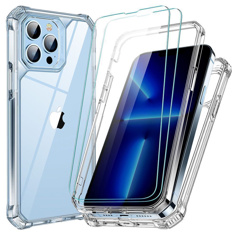 ESR iPhone 13 Pro Alliance Tough 360 Case with 2 Tempered Glasses Clear ΘΗΚΕΣ ESR ESR iPhone 13 Pro Alliance Tough 360 Case with 2 Tempered Glasses Clear - Image 7