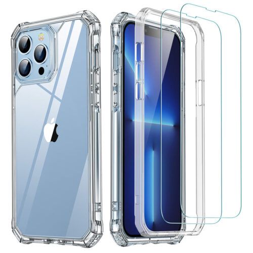 ESR iPhone 13 Pro Alliance Tough 360 Case with 2 Tempered Glasses Clear ΘΗΚΕΣ ESR ESR iPhone 13 Pro Alliance Tough 360 Case with 2 Tempered Glasses Clear