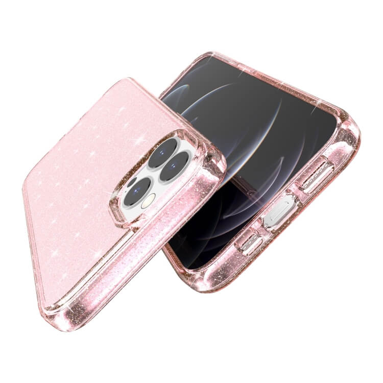 OEM iPhone 13 Pro Max Glitter Powder Pink Case ΘΗΚΕΣ OEM OEM iPhone 13 Pro Max Glitter Powder Pink Case - Image 3