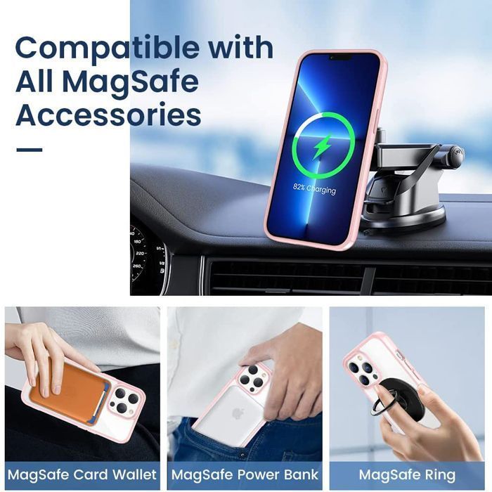 OEM iPhone 13/14 MagSafe Case Black ΘΗΚΕΣ ΟΕΜ OEM iPhone 13/14 MagSafe Case Black - Image 4