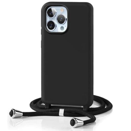 Θήκη Orso Soft TPU Κορδόνι Black iPhone 11 Pro Max