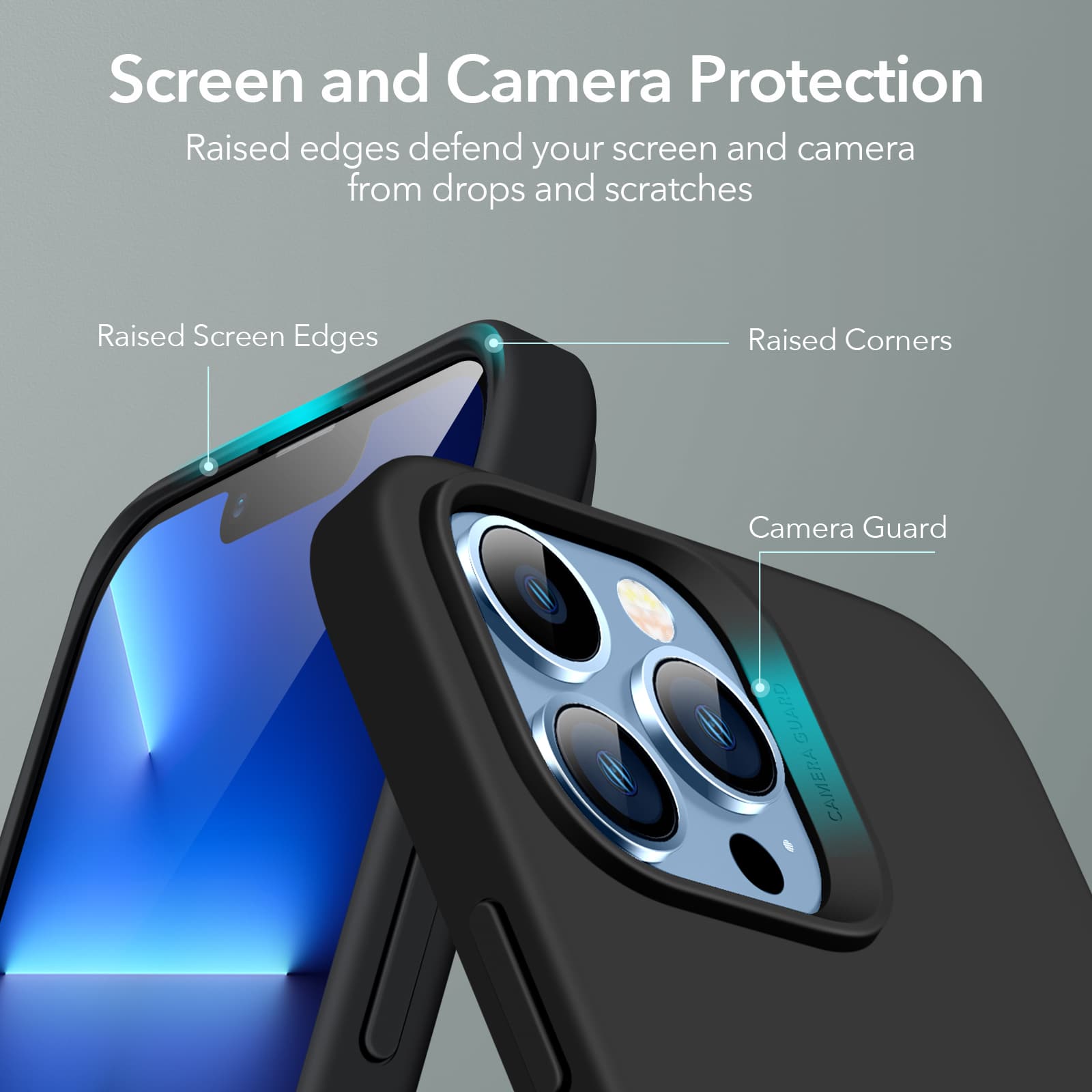 ESR iPhone 13 Pro Cloud HaloLock MagSafe Case Black ΘΗΚΕΣ ESR ESR iPhone 13 Pro Cloud HaloLock MagSafe Case Black - Image 2