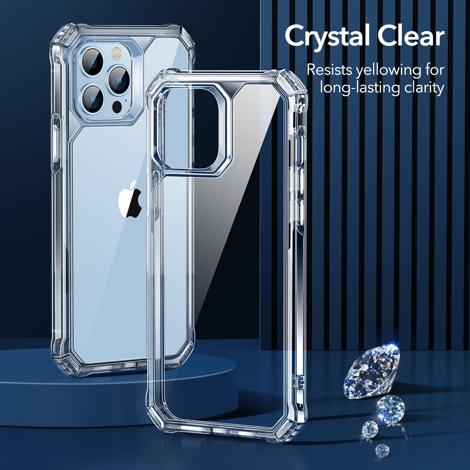 ESR iPhone 13 Pro Alliance Tough 360 Case with 2 Tempered Glasses Clear ΘΗΚΕΣ ESR ESR iPhone 13 Pro Alliance Tough 360 Case with 2 Tempered Glasses Clear - Image 8