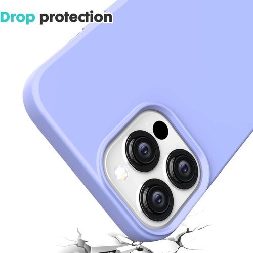 Alternative view of Premium Liquid Silicone Case Violet iPhone 13 Pro