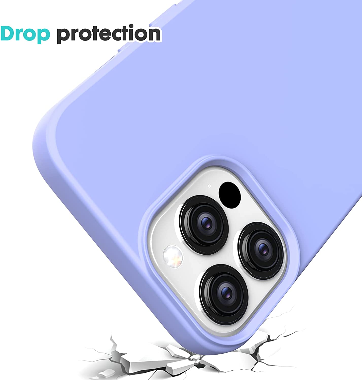 Premium Liquid Silicone Case Violet iPhone 13 Pro ΘΗΚΕΣ Premium Liquid Premium Liquid Silicone Case Violet iPhone 13 Pro - Image 2