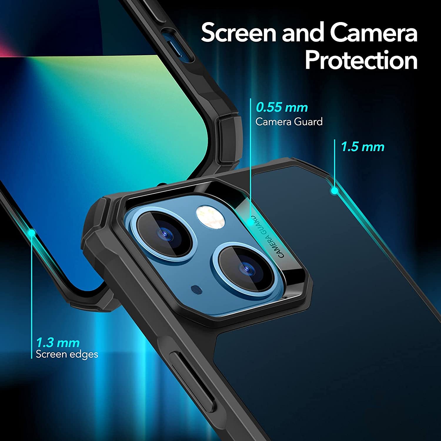 ESR iPhone 13 Air Armor Frosted Black ΘΗΚΕΣ ESR ESR iPhone 13 Air Armor Frosted Black - Image 4